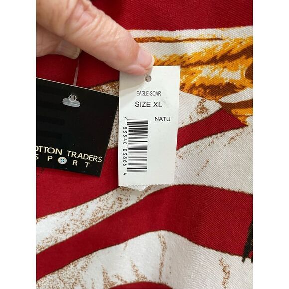 NEW WITH TAGS COTTON TRADERS‎ GRAPHIC SOARING EAGLE SHIRT
SIZE LARGE - Picture 8 of 8